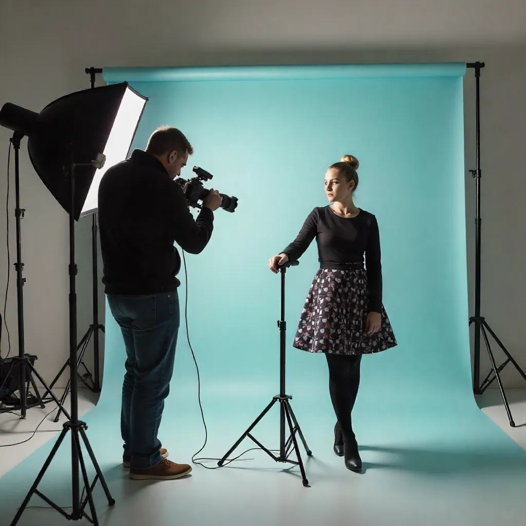 Studio photography services